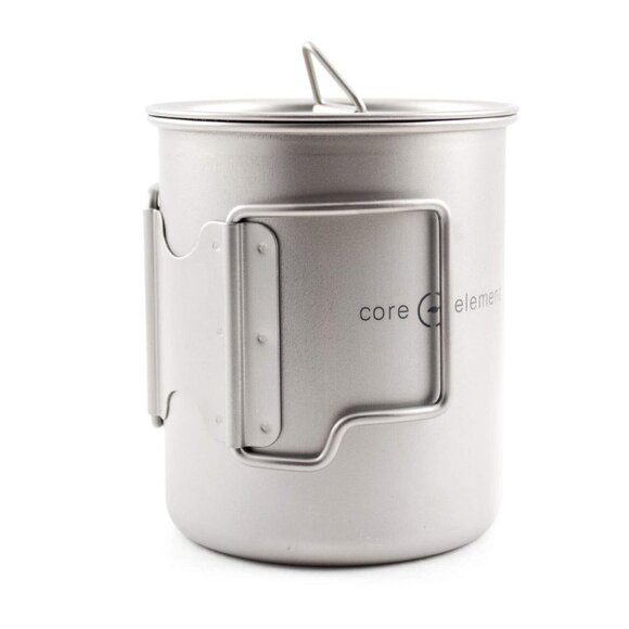 CE 2-Piece Titanium Cookware Set Mug‎ 15oz 450ml + 25oz 750ml Cup Mug Ult… - Picture 3 of 8